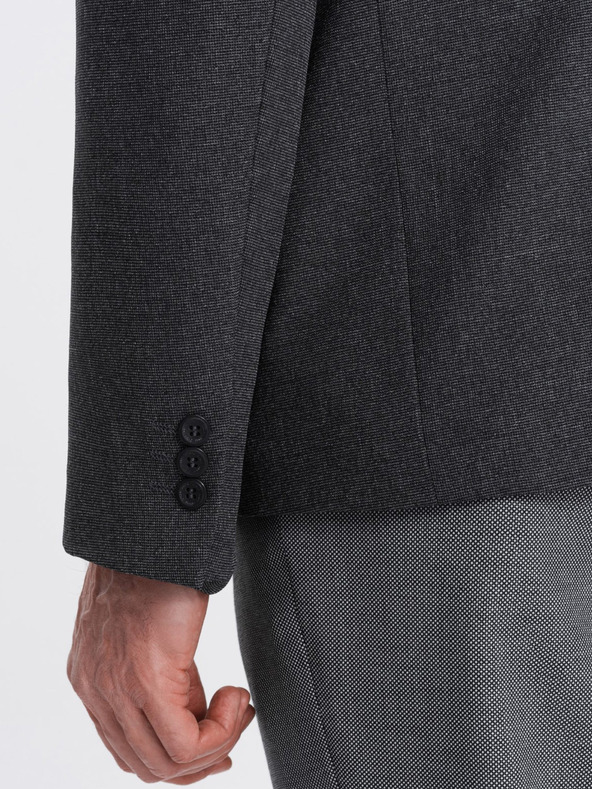 Ombre Clothing Тъмно сиво мъжко яке Ombre Clothing