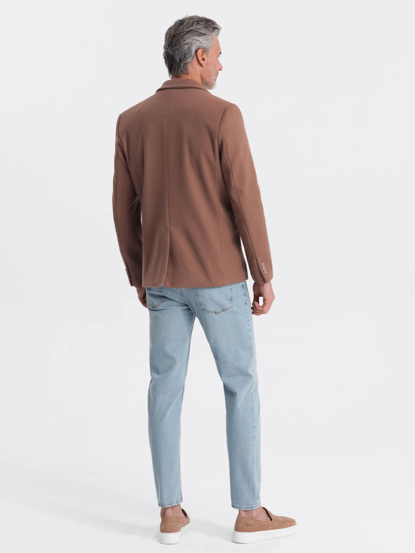 Ombre Clothing Кафяво мъжко яке Ombre Clothing