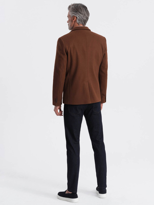 Ombre Clothing Кафяво мъжко яке Ombre Clothing