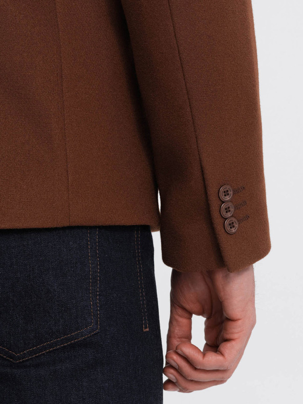 Ombre Clothing Кафяво мъжко яке Ombre Clothing