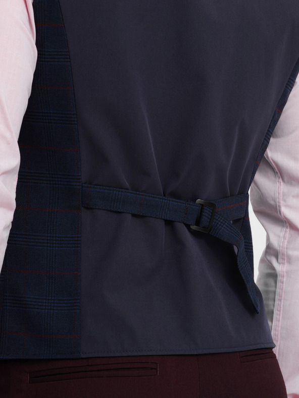 Ombre Clothing Тъмно синьо мъжко яке с ревери Ombre Clothing