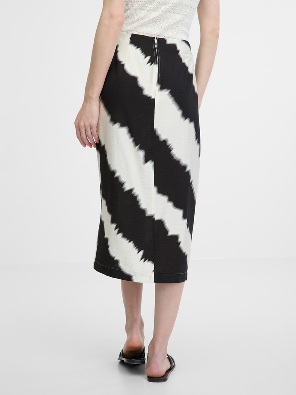 Orsay Бяло-черна дамска пола ORSAY