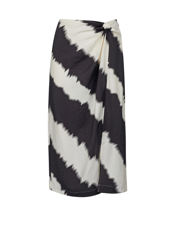 Orsay Бяло-черна дамска пола ORSAY