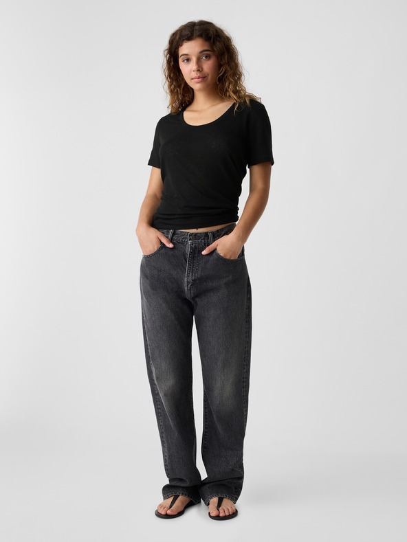 GAP Ленена тениска GAP