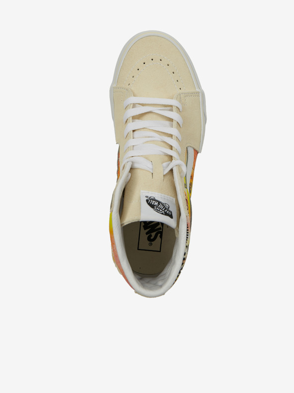 Vans Кремави дамски маратонки с глезени Vans Sk8-Hi Orng