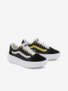 Vans Черни дамски маратонки на платформа VANS UA Old Skool Overt CC
