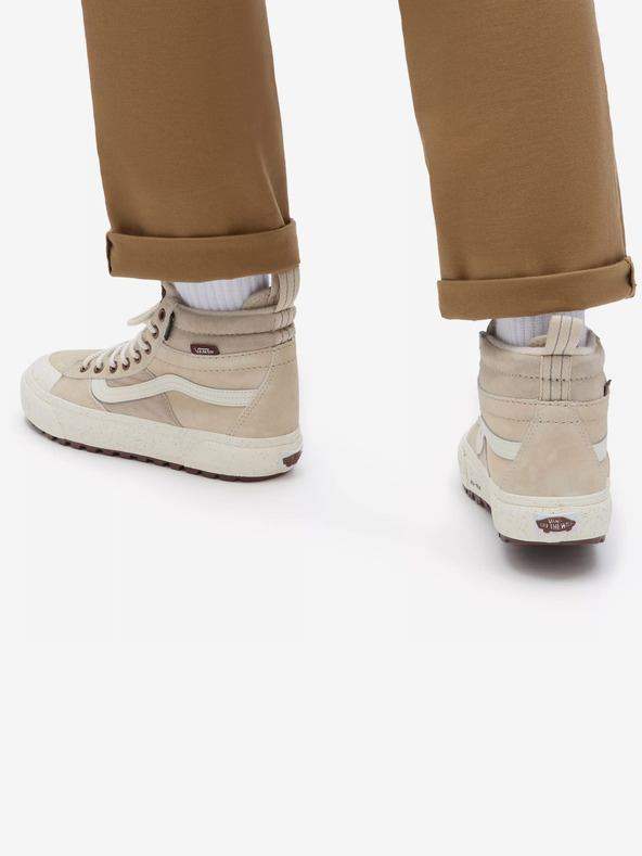 Vans Бежови дамски маратонки с велурени детайли VANS UA SK8-Hi MTE-2
