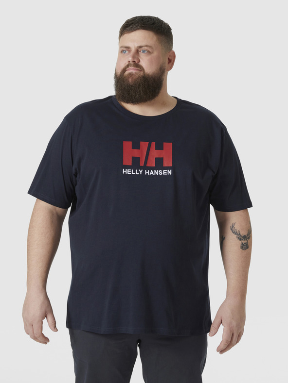 Helly Hansen Тъмно синя мъжка тениска HELLY HANSEN HH® с лого