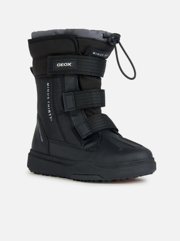 Geox Черни момчешки зимни обувки Geox Bunshee Pg B A