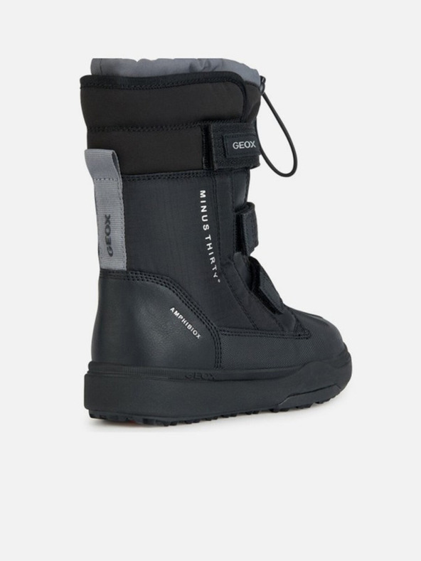 Geox Черни момчешки зимни обувки Geox Bunshee Pg B A
