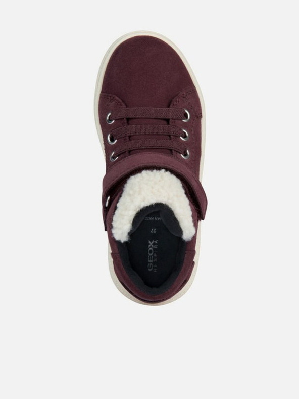 Geox Тъмновиолетови момичешки маратонки Geox Theleven Wpf