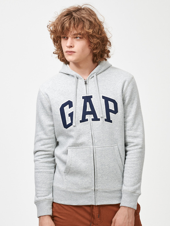 GAP Флийс суитшърт с лого GAP