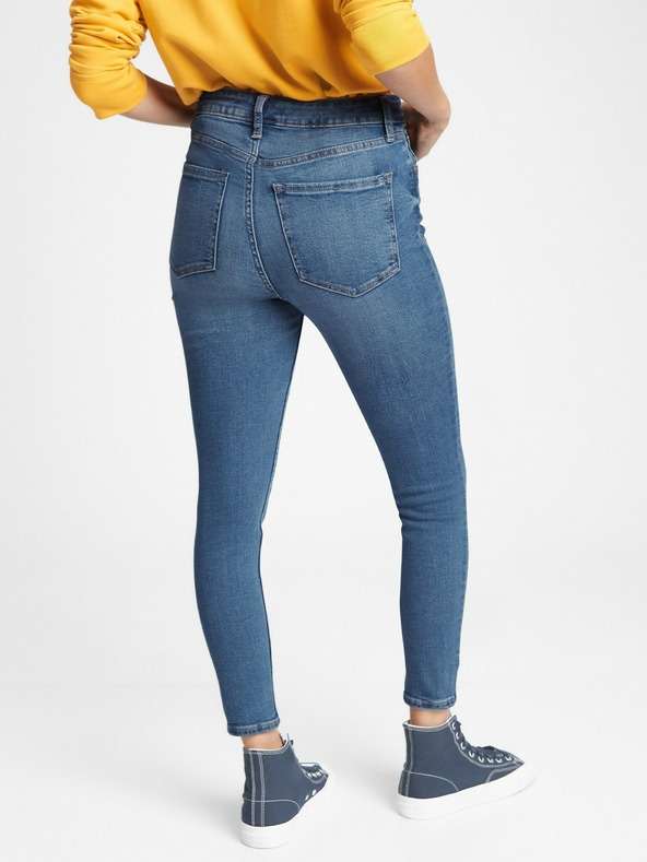 GAP Дънки universal jeggings с висока талия GAP