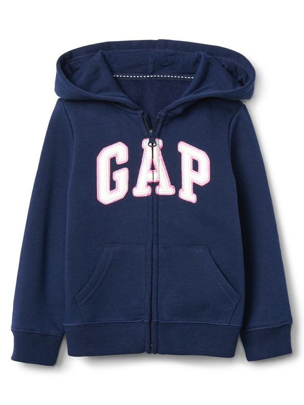 GAP Бебешки суитшърт с логото на GAP