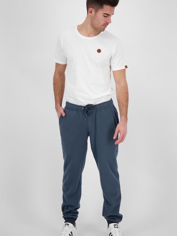 Alife and Kickin Тъмносиньо мъжко долнище Alife and Kickin