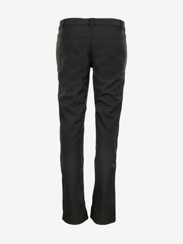 ALPINE PRO Черни дамски софтшел панталони ALPINE PRO SUNA