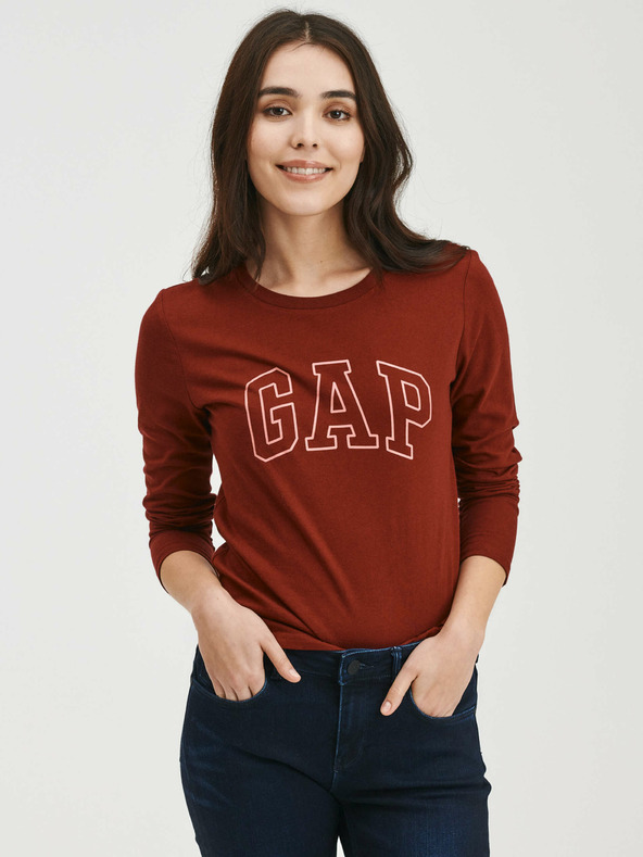 GAP Лека тениска с лого Gap GAP