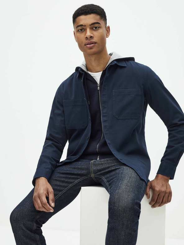 Celio Тъмносиня риза Celio Sawork