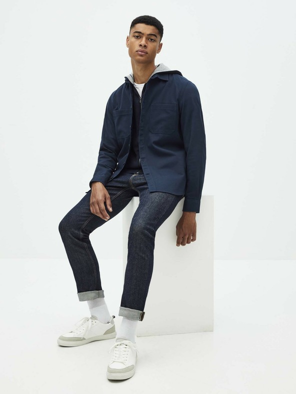 Celio Тъмносиня риза Celio Sawork