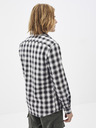 Celio Черно-бяла карирана риза Celio Sablaflou