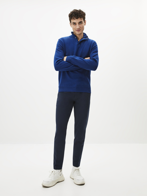 Celio Син пуловер Celio Perome