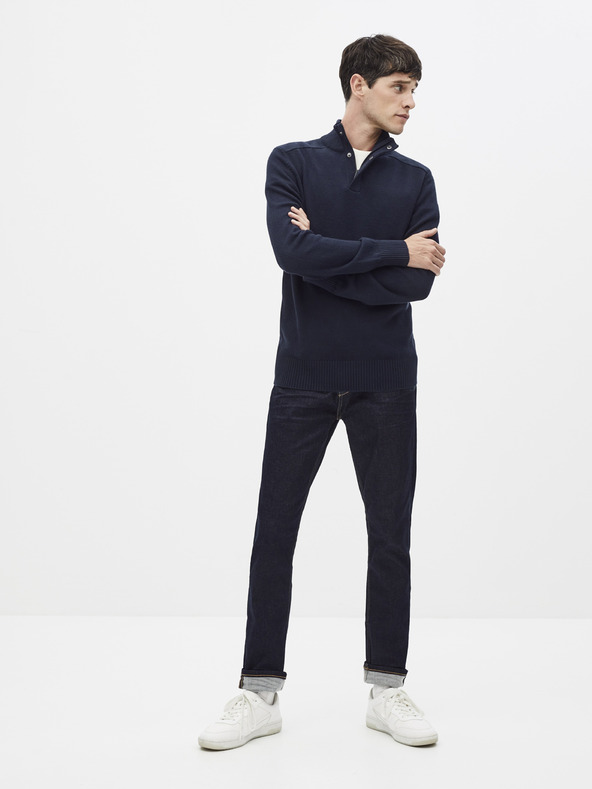 Celio Тъмносин пуловер Celio Serome