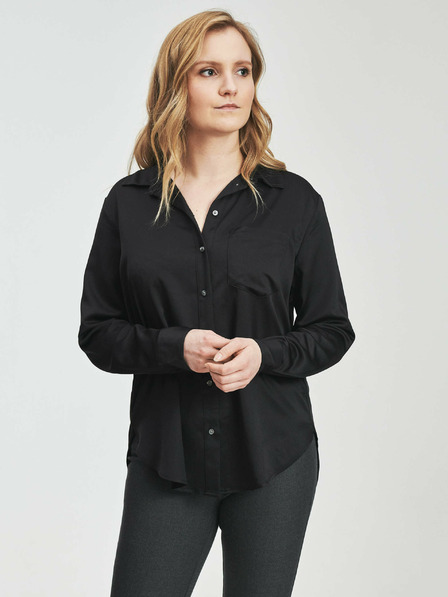 GAP Риза от лека сатен GAP