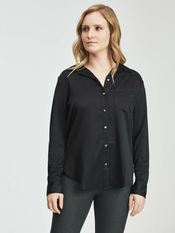 GAP Риза от лека сатен GAP