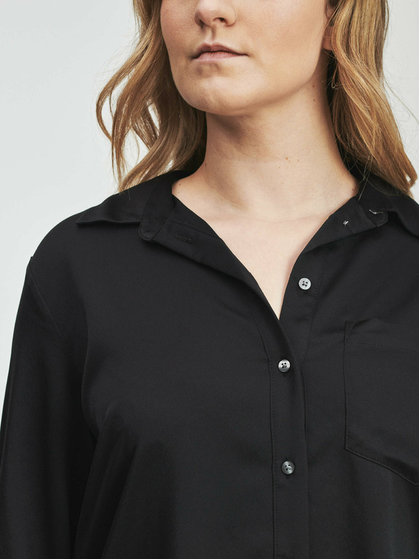 GAP Риза от лека сатен GAP