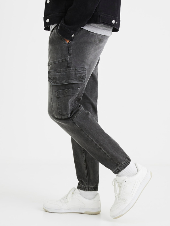 Celio Сиви мъжки дънкови панталони Celio Vojogo