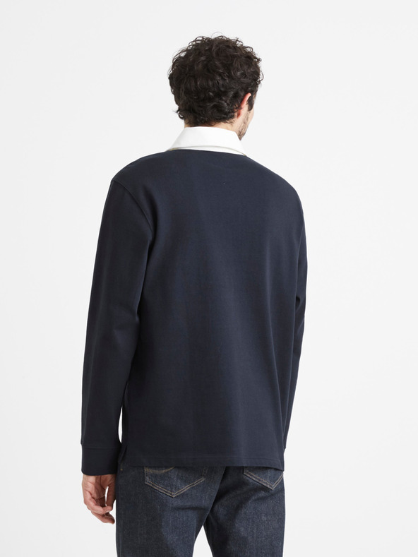 Celio Тъмносиня мъжка поло риза Celio Vemix