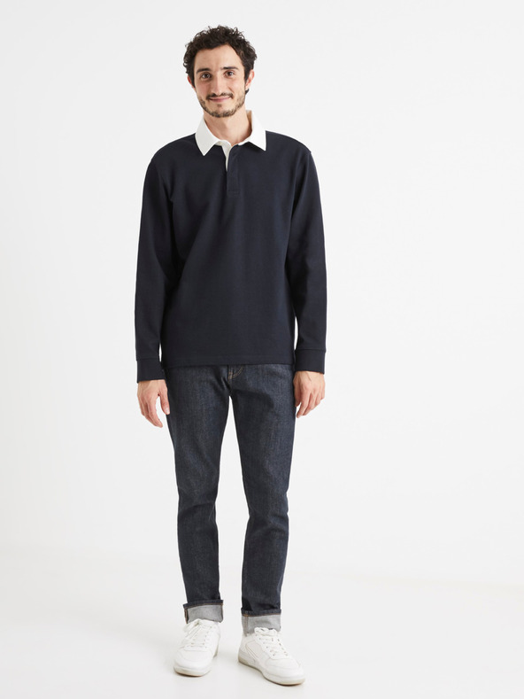 Celio Тъмносиня мъжка поло риза Celio Vemix