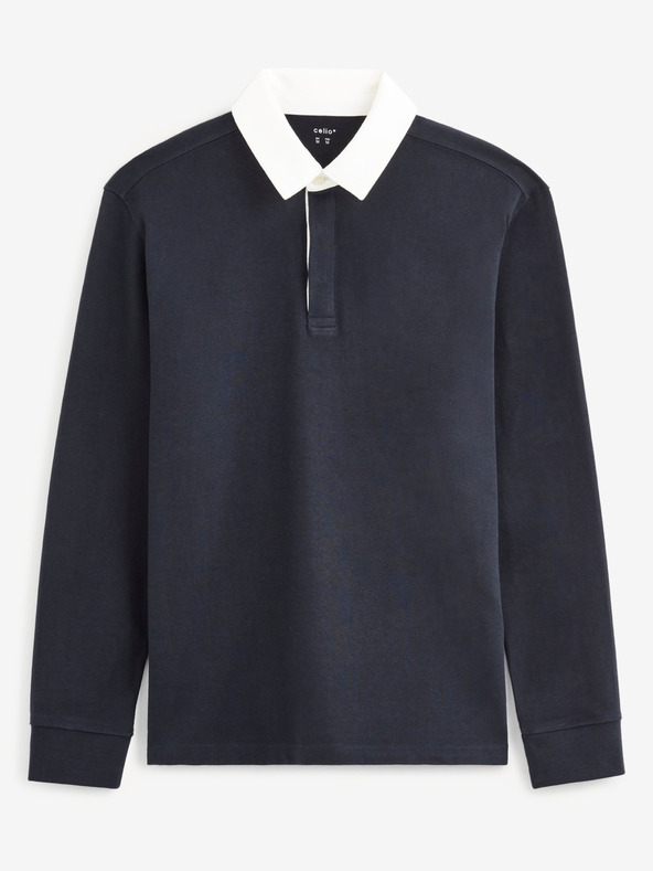 Celio Тъмносиня мъжка поло риза Celio Vemix