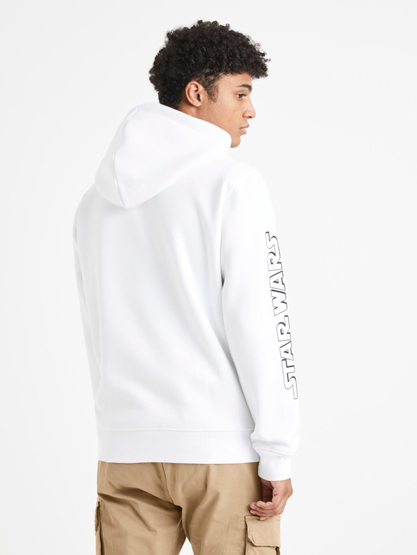 Celio Бял мъжки суитшърт Celio Star Wars