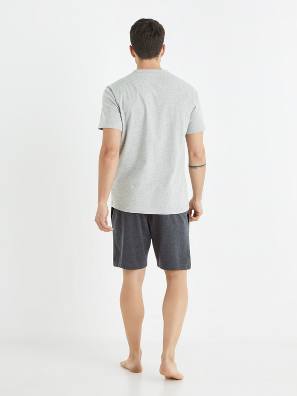 Celio Сива мъжка пижама Celio
