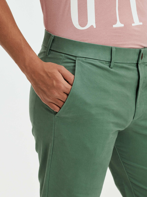 GAP Straight хаки панталони GAP