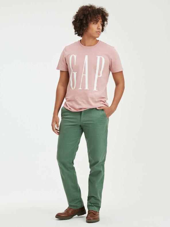 GAP Straight хаки панталони GAP