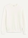Celio Бял мъжки пуловер Celio Bepic