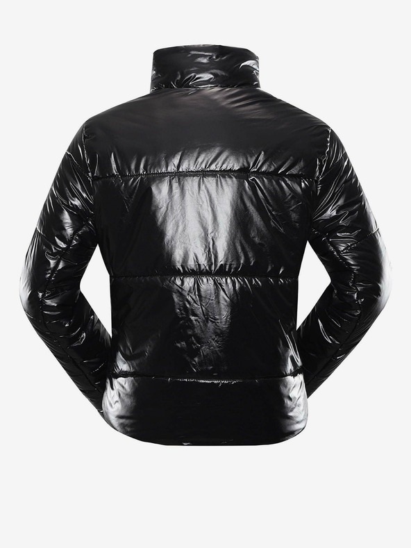 NAX Черно дамско водоотблъскващо ватирано яке NAX Collina