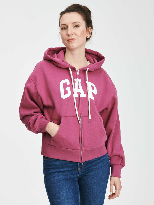 GAP Суитчър с цип и лого Gap GAP