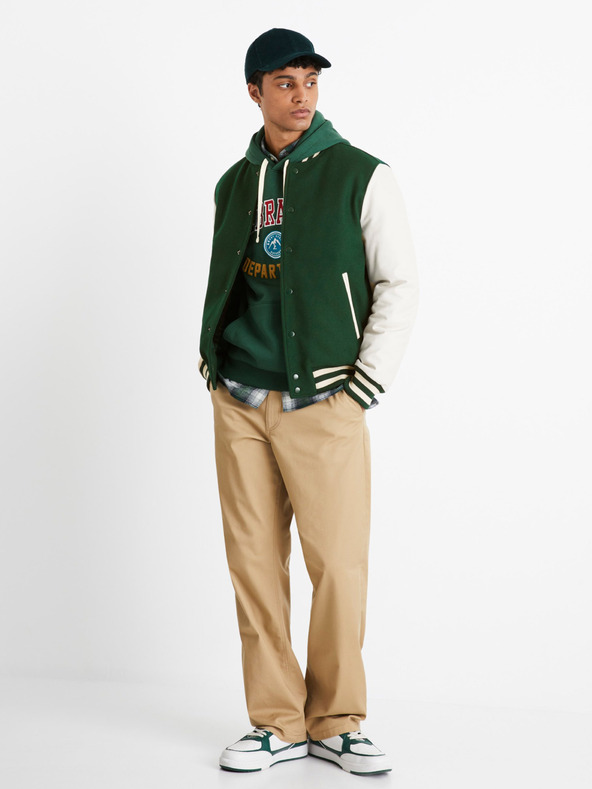 Celio Зелен мъжки суитчър Celio Nebraska Department