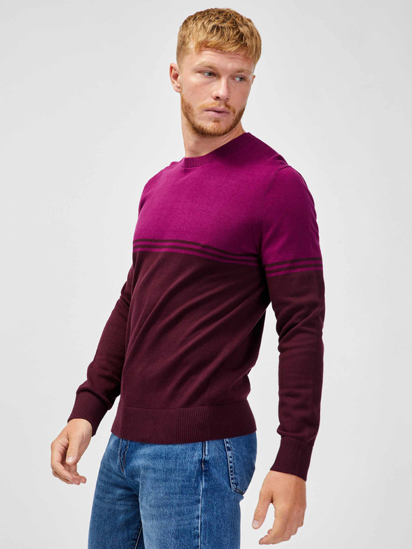 GAP Плетен пуловер с кръгло деколте GAP