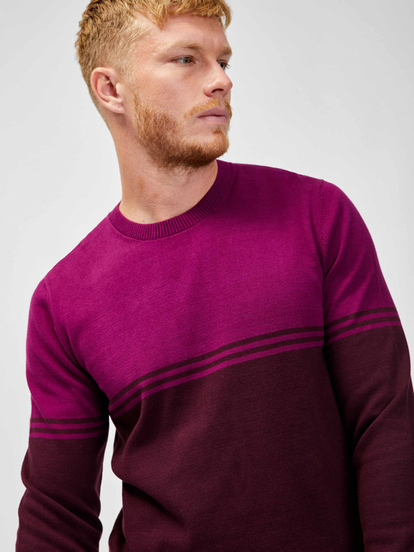 GAP Плетен пуловер с кръгло деколте GAP