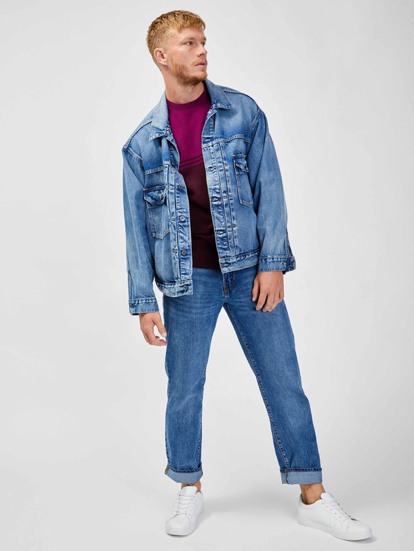 GAP Плетен пуловер с кръгло деколте GAP