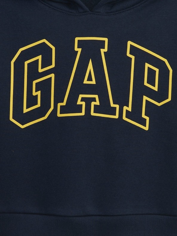 GAP Бебешки затоплен суитшърт с качулка GAP