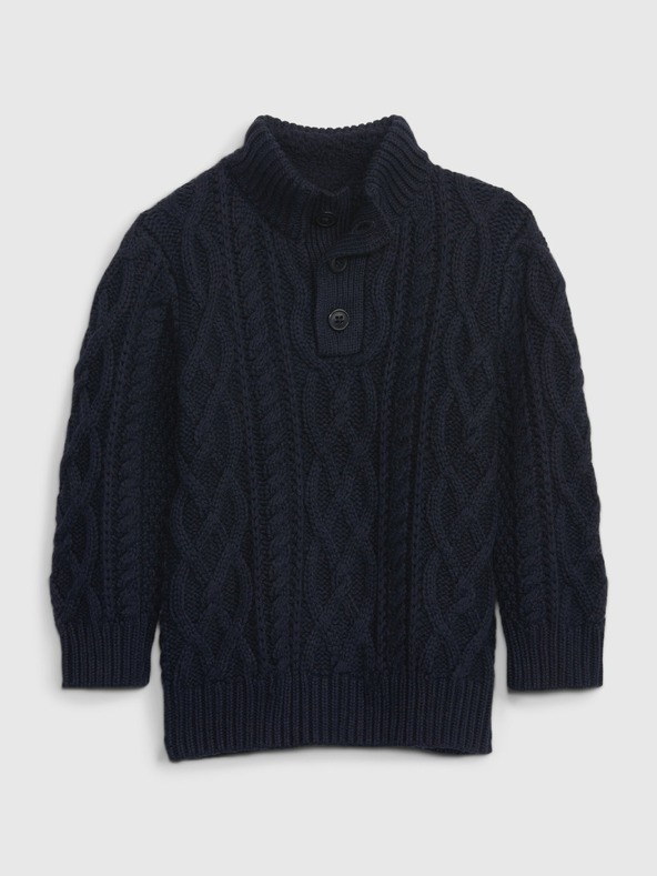 GAP Бебешки плетен пуловер GAP