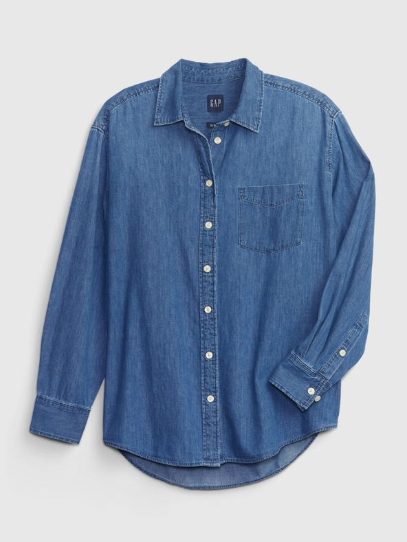 GAP Oversize дънкова риза GAP
