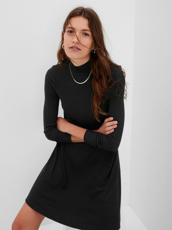 GAP Мини рокля с дълъг ръкав GAP