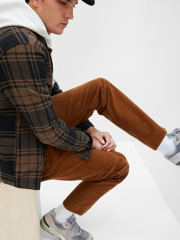 GAP Мъжки прав панталон от рипс GapFlex GAP