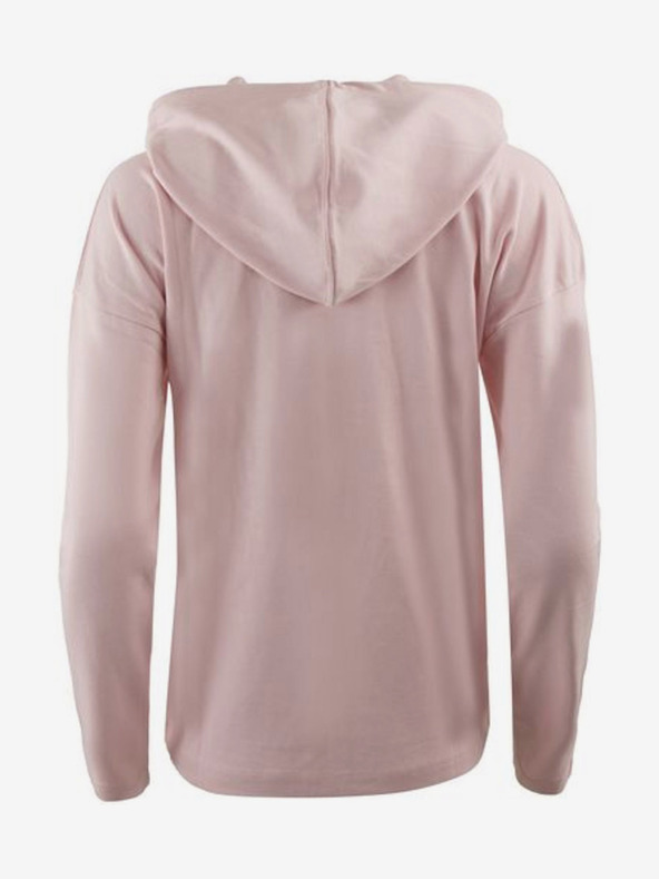 ALPINE PRO Розова дамска качулка с цип ALPINE PRO DEGREVA